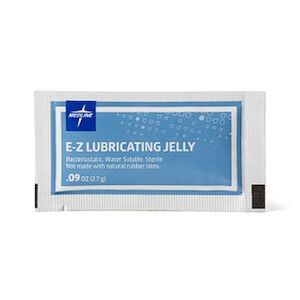 LUBRICATING JELLY 3G FOIL 1EA 144BX 6BX/
